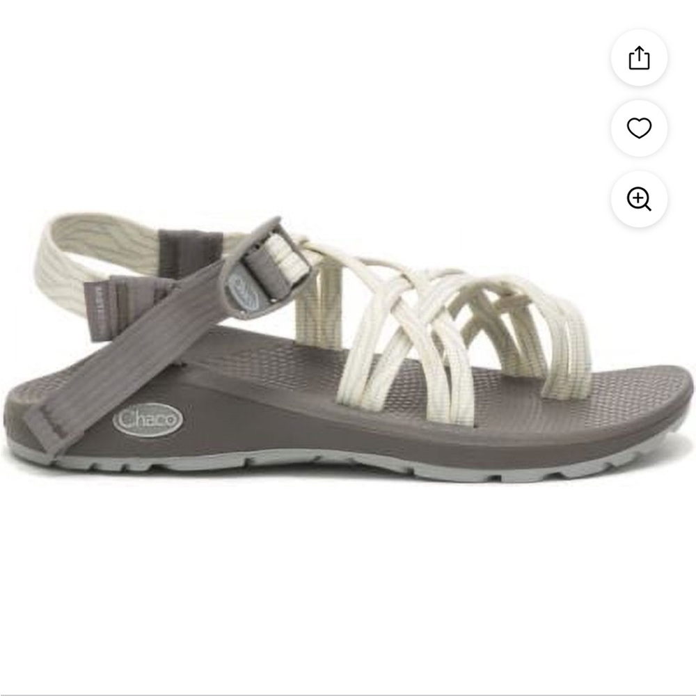 Chaco ZX/2 Cloud Dual Strap Cushioned Sandal Women Serpent Cream